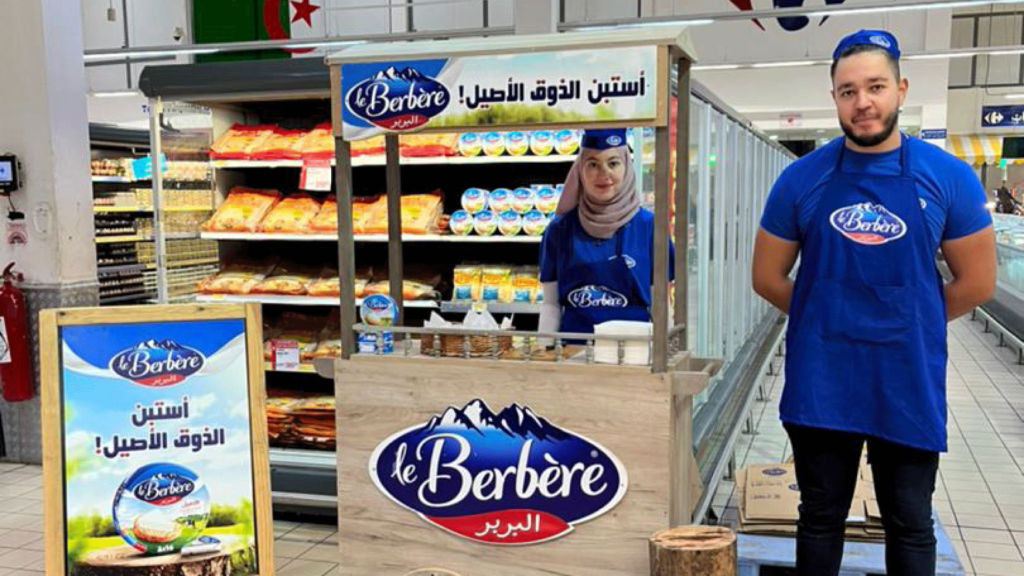 Wellcom-shopper-marketing-le-berbere-fromage-algerie-agence-de-communication